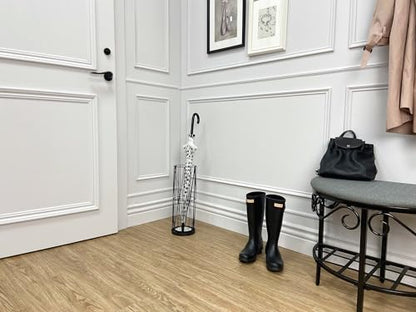 Mango Steam Pluvian Soakstone Umbrella Holder (Regular, Black) - color: Black, size: Regular Round