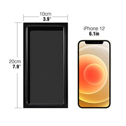 Emibele Bathroom Vanity Tray Countertop, 8" Rectangular Marble Resin Tray | Dresser Kitchen Sink Tray, for Jewelry Cosmetic Perfume Soap Candle, Compact Lightweight Waterproof, Mini Size, Black - color: Black, size: 7.7" x 3.9" x 0.8"