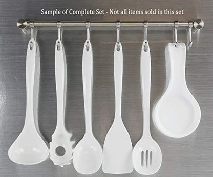 Reston Lloyd 6 Piece Durable Melamine Spatula Set, White - color: White, size: 100% Melamine Spatula, Set of 6