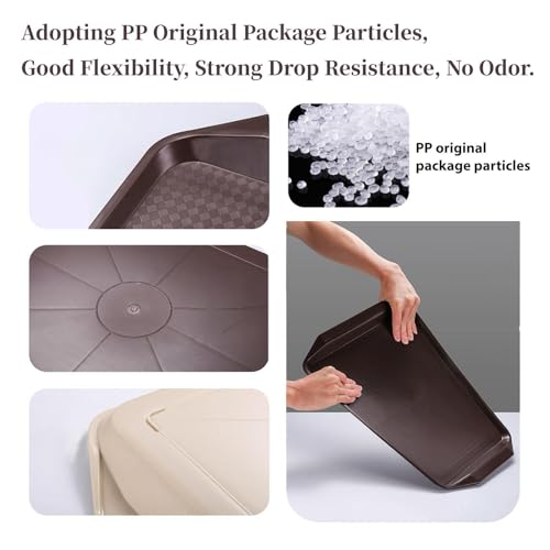 Boot Mats for Entryway 3 Pack Shoe Tray for Entryway Drip Mat for Garden, Bedroom, Entrance Area, Garage Plastic Tray,Blue - color: Blue