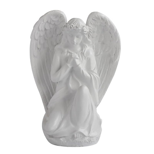 Asng Cherubs Angels Resin Garden Statue Figurine, Adorable Angel Sculpture Memorial Statue, Indoor Outdoor Home Garden Decoration (Praying Angels) - size: Praying angels