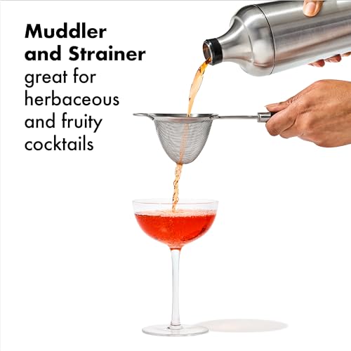 OXO Steel 6-Piece Barware Set | Product only