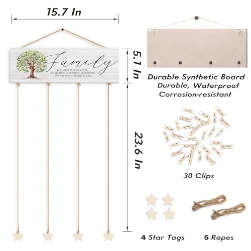Family Tree Picture Frame Family Picture Frames Collage Photo | Hanging Display Picture Board, Like Branches on a Tree Yet our Roots Remain as one, Home Living Room Bedroom Wall Decor - color: Family Like Branches on a Tree Yet our Roots Remain as one