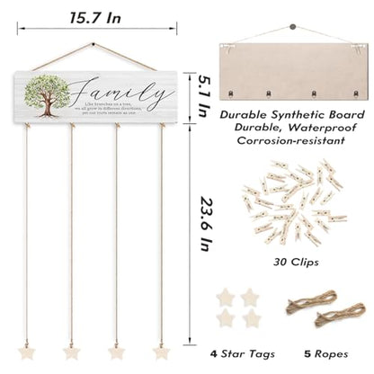 Family Tree Picture Frame Family Picture Frames Collage Photo | Hanging Display Picture Board, Like Branches on a Tree Yet our Roots Remain as one, Home Living Room Bedroom Wall Decor - color: Family Like Branches on a Tree Yet our Roots Remain as one