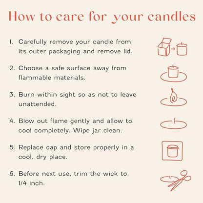 Wax & Wit Christmas Candles Gift Set Scented, Winter Holiday Set of 4 Pack Candle - Natural Coconut Soy Candles, 180+ Hr Burn, Vegan, Clean Burning - Candle Set Gifts for Women, Coworker, Friends - color: 4pc Christmas Set