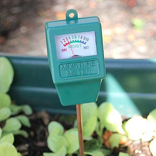 Soil Moisture Meter,Plant Hygrometer Moisture Sensor Plant Water Monitor for Potted Plants,Garden,Farm, Lawn(No Battery Needed) - color: Green