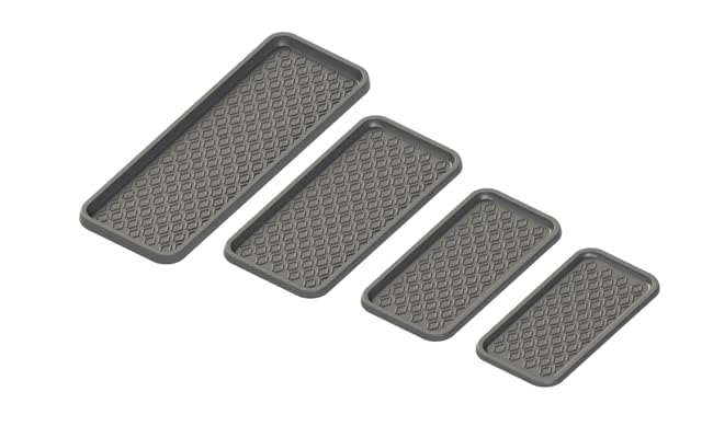 Sun Dolphin Boot Tray for Entryway Indoor, Heavy Duty Plastic Shoe Tray, Water Resistant Shoe Mat Tray Multipurpose Boot Mat - size: X-Large