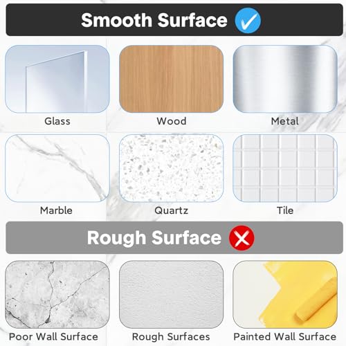 20 Pack Shower Caddy Adhesive Replacement, Waterproof Shower Shelf Adhesive Strips, Strong Flat Hooks for Bathroom Storage Shelves and Kitchen Racks No Drilling, Clear - color: Transparent-20 Pack
