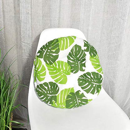 vctops Bohemian Soft Round Chair Pad Garden Patio Home Kitchen Office Seat Cushion Leaf Diameter 16" - color: Leaf, style: Diameter 16 Inch