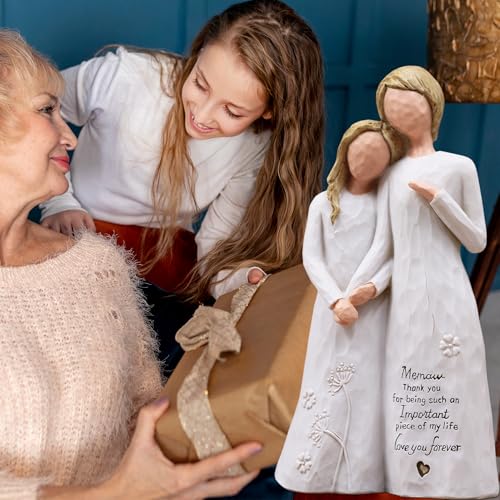 Memaw Gifts for Grandma, Birthday Gifts for Memaw, Meemaw Figurine | Gifts for Memaw, Memaw Gifts for Christmas Birthday Mothers Day, Hand-Painted Resin Statue, Meemaw Gift - style: Memaw Gifts