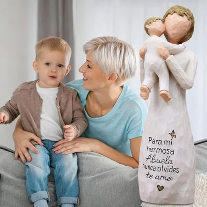 Abuela Gifts, Abuelita Gifts, Regalos para Abuela, Regalo de Navidad para Mujer, Sculpted Hand-Painted Figurine - style: Abuela gifts