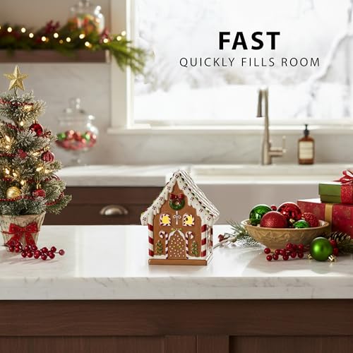ScentSationals Candy House - Christmas Wax Warmer for Scented Wax Melts | Gingerbread House, Holiday Decor, Candle Wax Melt Warmer for Long Lasting Home Fragrance - style: Candy House