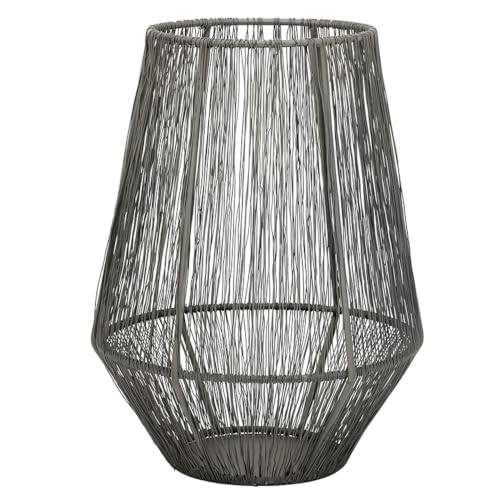 SBDS Candle Holder Tabletop Lantern Indoor Outdoor, 10.25", Metal Wire - size: 10.25"