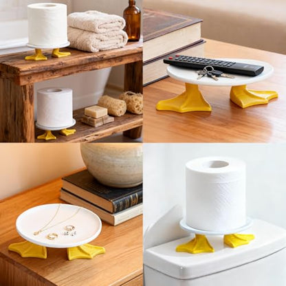 Duck Feet Toilet Paper Holder Cute Paper Towel Holder Farmhouse Decor