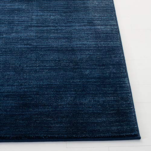 SAFAVIEH Vision Collection Accent Rug - 2'2" x 4', Navy, Modern Ombre Design, Non-Shedding & Easy to Clean, Ideal for Entryway, Foyer, Bedroom (VSN606N) - color: Navy, size: 2'2" x 4' (Rectangular)