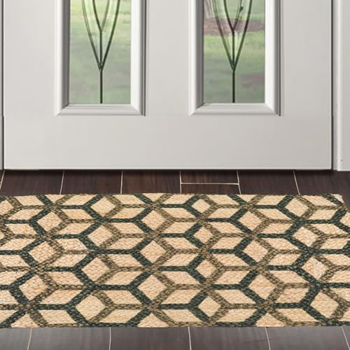 Soft Indoor Area Rug 2'x3' – 100% Polyester Non-Slip Small Accent Rug for Bedroom, Living Room, Entryway, Bathroom – Machine Washable Modern Carpet Floor Mat (1, #20) - color: #20