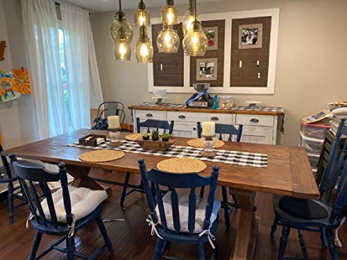 Round Woven Placemats, 11.8inch Natural Wicker Placemats, Set of 4 Water Hyacinth Straw Braided Tablemats, Rattan Tablemats Rustic Chargers Weave Placemats for Dining Table - size: Woven Placemats 11.8 inch-4