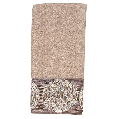 Avanti Linens - 3pc Towel Set, Soft & Absorbent Cotton Towels (Galaxy Collection, Linen) - color: Linen, size: 3-Piece Towels