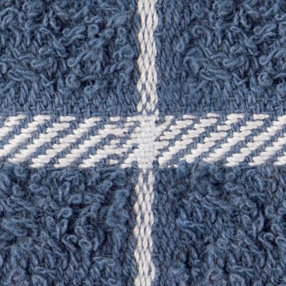 Ritz Premium 100% Cotton Terry Check Kitchen Dish Cloths - Highly Absorbent, Super Soft, Long-Lasting, 12"x12", 6-Pack, Federal Blue - color: Federal Blue, size: 6-Pack - Dish Cloths
