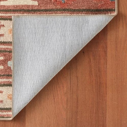Dash & Albert Canyon Natural Geometric Washable Rug, 3'x5' - size: 3' x 5' (Rectangular)