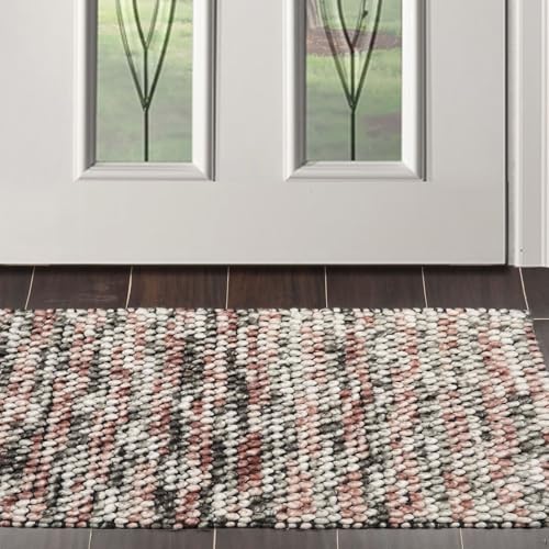 Soft Indoor Area Rug 2'x3' – 100% Polyester Non-Slip Small Accent Rug for Bedroom, Living Room, Entryway, Bathroom – Machine Washable Modern Carpet Floor Mat (1, #10) - color: #10