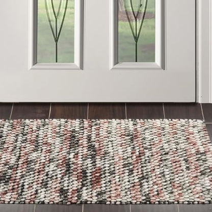 Soft Indoor Area Rug 2'x3' – 100% Polyester Non-Slip Small Accent Rug for Bedroom, Living Room, Entryway, Bathroom – Machine Washable Modern Carpet Floor Mat (1, #10) - color: #10