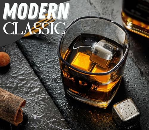 Whisky Gifts for Men, Personalized Initial Whiskey Glass with Whiskey Stones for Dad, Boyfriend, Best Friends, Coworkers, Husband, Brother, Uncle and Boss on Father's Day, Boss Day and Birthday - R - color: R