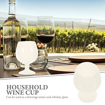 2pcs Silicone Wine Glass Multi-function Drink Cup Home Supply Wedding Props