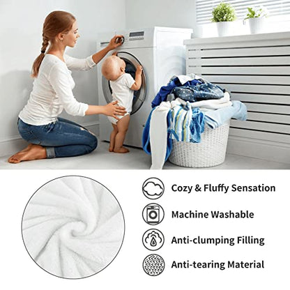 Floral Throw Blanket for Couch Bed Sofa Chair Living Room, Flower Flannel Fleece Blanket Soft Cozy Lightweight Breathable Fluffy Durable Home Decor Gifts for Men Women Girls Boys 50 x 60 Inch