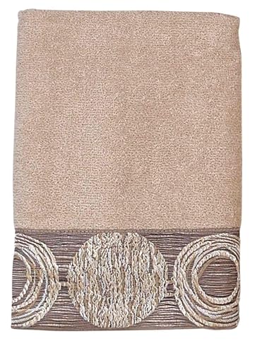 Avanti Linens - 3pc Towel Set, Soft & Absorbent Cotton Towels (Galaxy Collection, Linen) - color: Linen, size: 3-Piece Towels