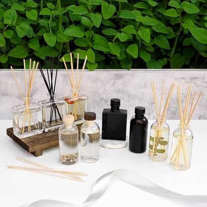 Reed Diffuser Set, Eucalyptus Spearmint - Stress Relief | Fragrance your Space, Fresh Scented Room Freshener and Home Decor, Home Gift Idea. Vegan - color: Eucalyptus Spearmint