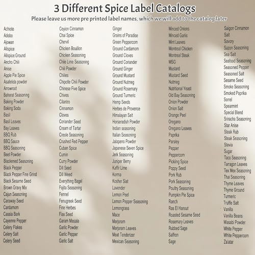 Spice Jars with Labels - 24 Glass Spice with Shaker Lids & Airtight Plastic Caps - 4oz Complete Seasoning Containers Organizer Set for Cabinet, Drawer & Rack (Brown) - color: Brown