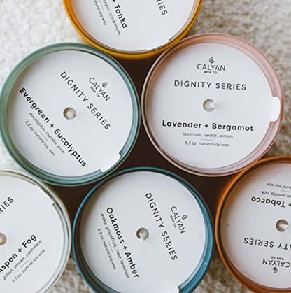 Dignity Series Scented Candle Gift Set - 6 Soy Wax Candles | 35 Hour Burn - Made in the USA Luxury Clean Soy Wax Candles - Long Lasting Colorful Ceramic Jar Candle for Home - 5.3oz - color: Gift Set