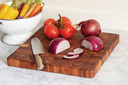 Ironwood Gourmet, Board Chefs Charleston End Grain - size: 14"L x 14"W