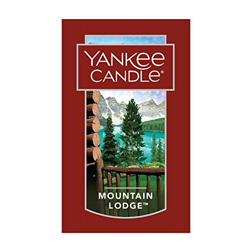 Yankee Candle Mountain Lodge Scented Classic 22oz Large Jar Single Wick Aromatherapy Candle Over 110 Hours of Burn Time Apothecary Jar Fall Scented for Home - size: New Soy Large Jar