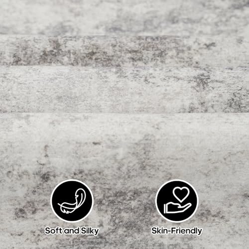 2x10 Grey Abstract Washable Rug:Non Slip Hallway Runner Rug | Soft Stain Resistant Thin Carpet, Low Pile Easy to Maintain, Perfect for Kitchen, Entryway, Bedroom and Homes with Pets - color: Grey01, size: 2' x 10' (Rectangular)