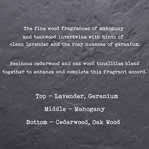 100% Natural Soy Wax Candle by CoCo Benjamin - Highly Scented & Hand-Poured Luxury Candle (Cedarwood & Frosted Lavender) - Clean Burning Cotton Wick - style: Cedarwood & Frosted Lavender (Cotton Wick)