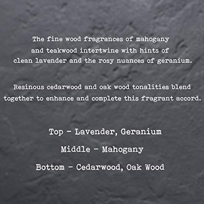 100% Natural Soy Wax Candle by CoCo Benjamin - Highly Scented & Hand-Poured Luxury Candle (Cedarwood & Frosted Lavender) - Clean Burning Cotton Wick - style: Cedarwood & Frosted Lavender (Cotton Wick)
