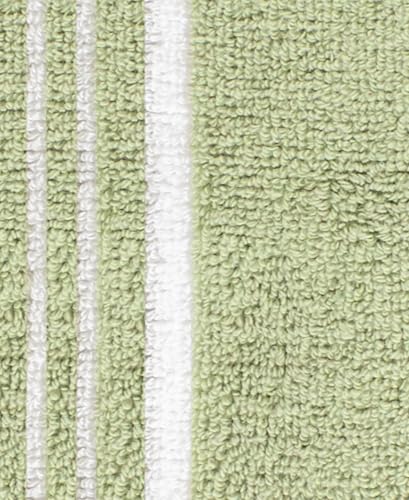 All-Clad Dual-Purpose Kitchen Towels: Highly Absorbent - 100% Cotton, 17"x30" Dish Towels for Cleaning & Drying Dishes & Glassware, 3-Pack, Fennel - color: Fennel