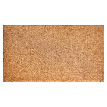 Coco Coir Door Mat with Heavy-Duty，Welcome doormats，Dirt Trapping Entry Mat，Weather Resistant,Non-Slip Outdoor Door Mats，43 * 76 cm，PVC Backing