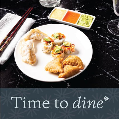 Vikko Dinner Plate, Set of 6 White Plates, 9 Inch Ceramic Dinner Plates Set, Stackable Dinner Plates for Every Day and Special Occasion, Restaurant Style, Dishwasher Safe, Microwave Safe - size: 9" Dinner Plate