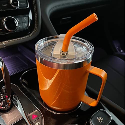 Sursip 3.6-Inch Replacement Lids for 30/40 oz Wide-Mouth Stainless Steel Insulated Tumblers (Fits 3.6" Diameter), Spill-Proof, Travel Coffee Cup Mug Cover, BPA-Free-2-Pack