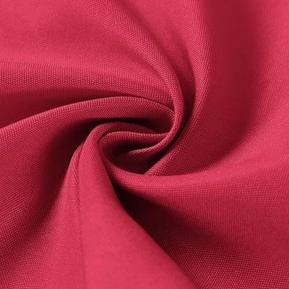 Bailarina Cloth Napkins Set of 80,17x17 inches Dinner Napkins Cloth Washable,Polyester Square Table Cloth Napkin Bulk with Hemmed Edges Ideal for Banquets, Parties and Weddings-Red - color: Red