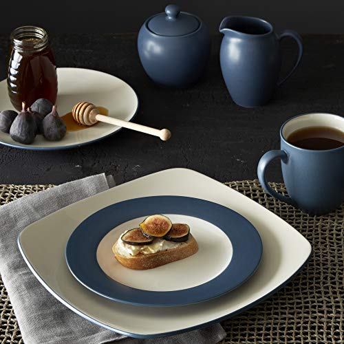 Noritake Colorwave Blue 4-Piece Square Place Setting, Service for 1 - color: Blue