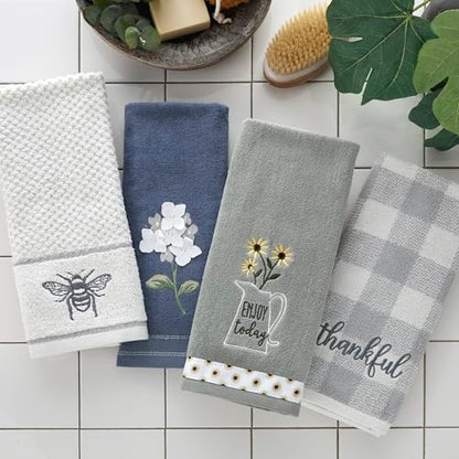 SKL HOME by Saturday Knight Ltd. Enjoy Today 2 Pc Hand Towel Set - color: Enjoy Today