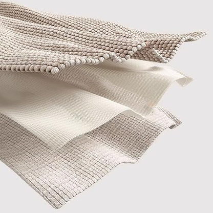 Chenilles Absorbent Bath Mat Rug Floor Carpet for Bathroom and Entryway with Nonslip Backing, Quick Drying Easy to - color: 60cmx150cm