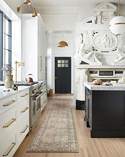 Loloi Margot Antique/Sage 2'-3" x 3'-9" Accent Rug | MAT-01 CloudPile™ Printed Approx. 2x4 Ivory / White Entryway Kitchen, Timeless, Classic, Plush, Luxurious, Accent Rug - color: Antique / Sage, size: 2'3" x 3'9" (Rectangular)