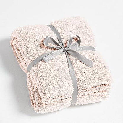 Pink Soft Throw Blanket Twin Size Pink 60x80 inches - Lightweight Plush Fuzzy Fluffy Warm Cozy Blankets and Throws for Sofa Bed All Season Use - color: Pink, size: Twin(60"x80")