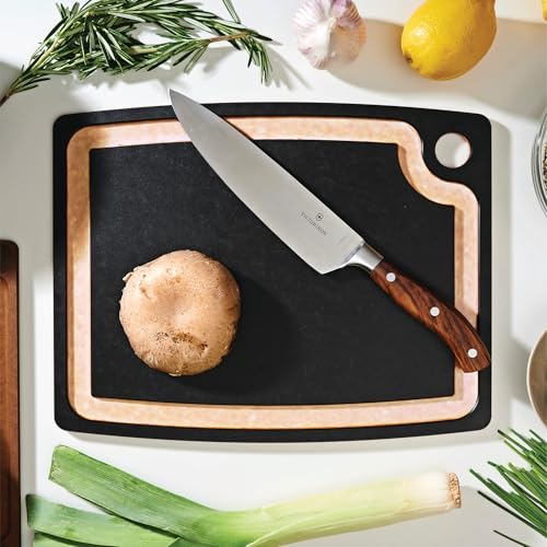 Epicurean Gourmet Series 14.5" × 11.25" Cutting Board in Slate/Natural - color: Slate/Natural, size: 14.5"L x 11.3"W