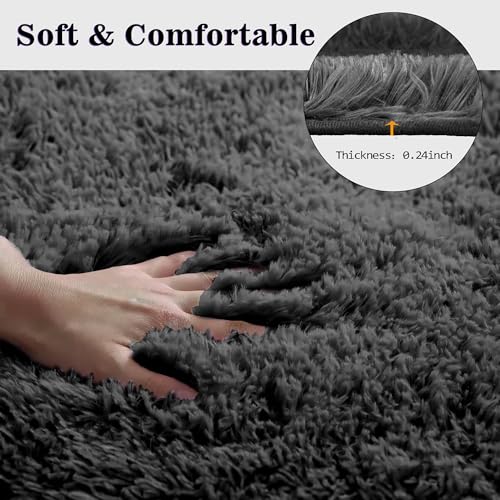 Black Bathroom Rugs Sets 3Piece Bath Mat Solid Bath Rug Floor Mats Washable Shower Rug with U-Shaped Contour Rug Toilet Lid Cover - color: Black, size: Set of 3